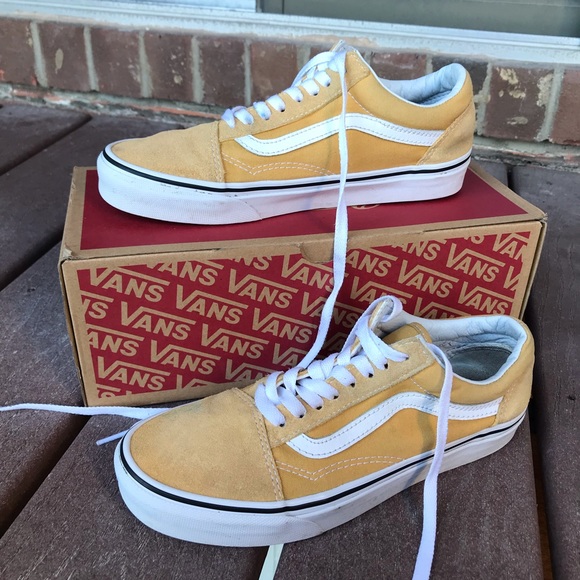 Vans Shoes - Yellow Old Skool Vans